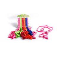 Renkli Kedi ve Köpek Göğüs Tasması + Gezdirme 120cm/1,5cm*ÜCRETSİZ KARGO