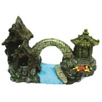 Chicos Akvaryum İçin Dekoratif Çiftlik Evi 20x9,5x11,5 cm