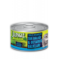 Jungle Ton ve Okyanus Balıklı Yaş Mama 85 gr