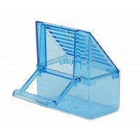 Elekli Yemlik Mavi 5 adet  (Yem Kabuklarını Ayıklar)