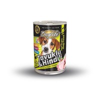 Doglife Tavuklu ve Hindili Köpek Konserve 415 gr *5 Adet*