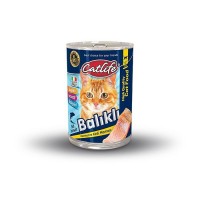 Catlife Balıklı Kedi Konserve 415 gr *5 Adet*