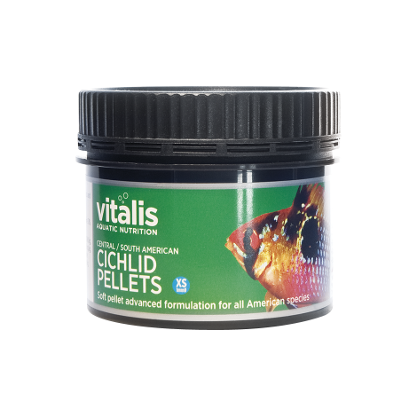 Vitalis - Central/South American Cichlid Pellets 60 gr Extra Small 1 mm