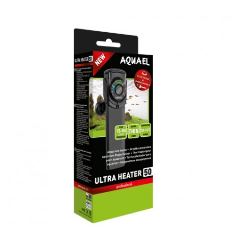 Aquael Ultra Heater 50W Plastik Akvaryum Akvaryum Isıtıcısı