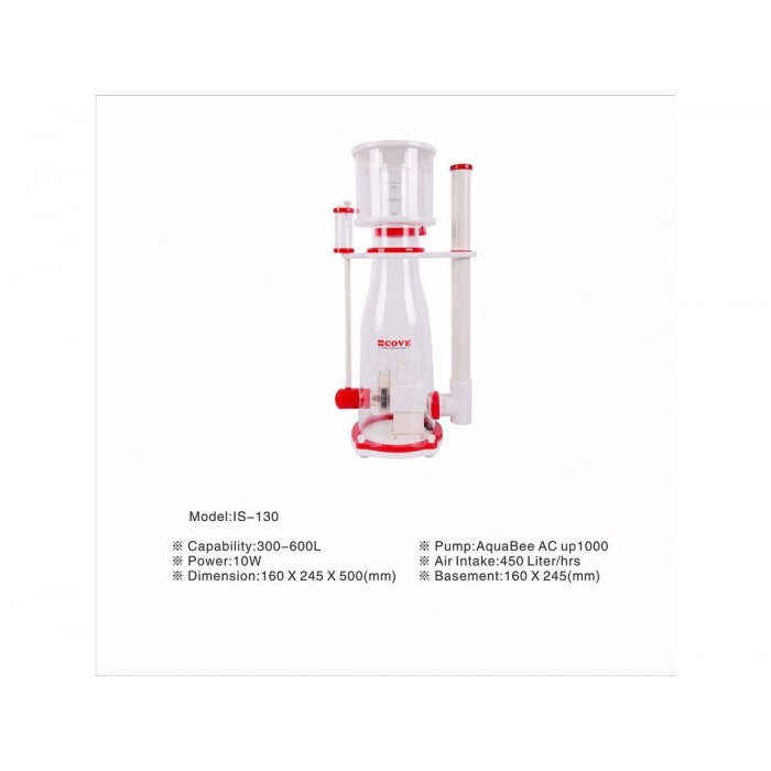 AquaBee COVE IS-130 Protein Skimmer