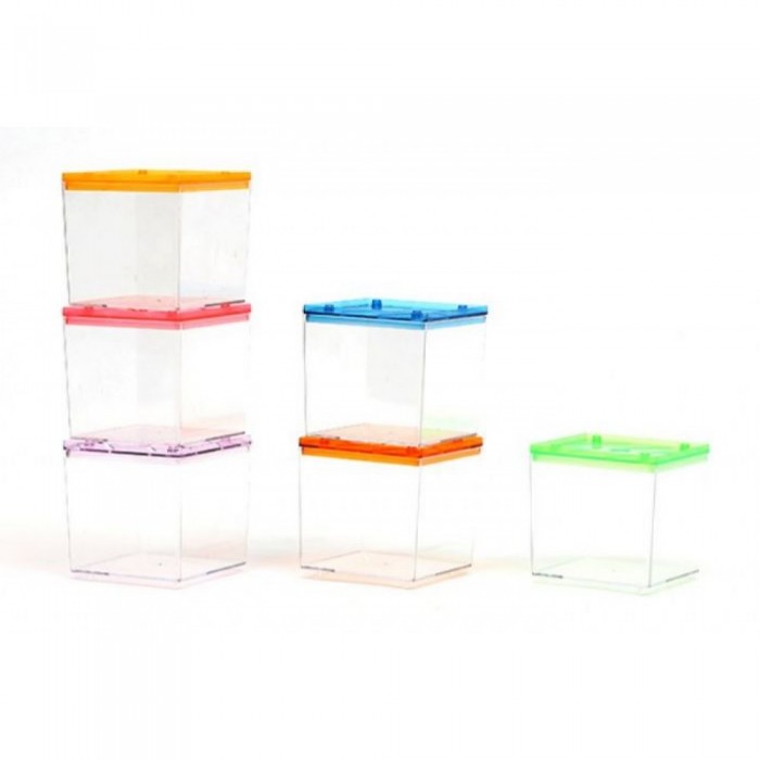Mini Betta Kabı 10X10x8,5 CM FANUS