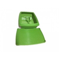 Kedi Tuvalet Kabı Plastik Paspaslı + Kürek Hediyeli 2019 Model