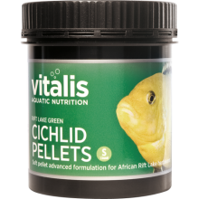 Vitalis - Rift Lake Cichlid Pellets Green 300 gr Small 1.5 mm SKT: 10/2020