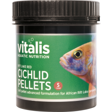 Vitalis - Rift Lake Cichlid Pellets Red 120 gr Small 1.5 mm SKT:8/2020