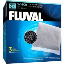Fluval C4 Filtre Karbonu (3x140 Gr) Filtre Malzemesi