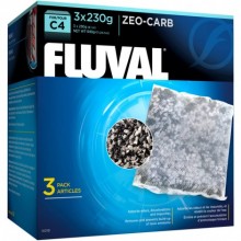Fluval C4 Zeo Karbon (3x230 Gr) Filtre Malzemesi Zeolit ve Karbon Karışımıdır