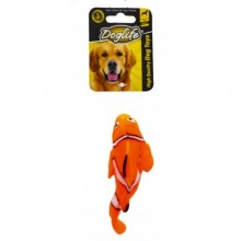 Doglife Köpekler İçin Düdüklü Plastik Palyaço Balığı  13Cm