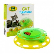 Cat Turntable Kedi Oyun Kulesi Ve Mama İstasyonu 24 cm