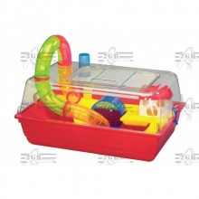 HAMSTER KAFESİ Platformlu+Kayak+Ev+Geniş Alan  Yeni Model 2020