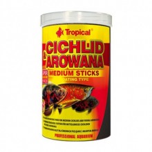 Tropical Cichlid Arowana Medium Sticks 10L /3,6KG
