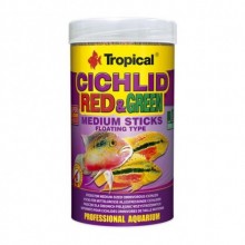 Tropical Cichlid Red Green Medium Sticks 10l / 3,6kg