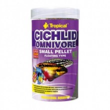 Tropical Cichlid Omnivore Small Pellet 250ml/90gr