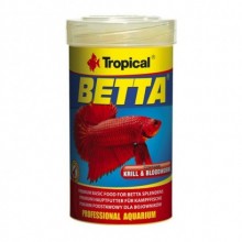 Tropical Betta 15gr /50ml Krill ve Kankurdu Kurutulmuş Parçacıklı