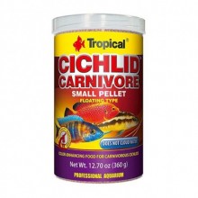Tropical Cichlid Carnivore Small Pellet 1000ml / 360gr
