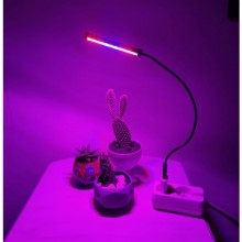 WOLFMAR Bitki Geliştirme Işığı Bitki Lambası Usb Spiralli 