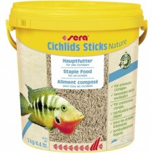 sera cichlids sticks nature - 10 Lt (2 kg)