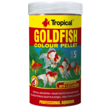 Tropical Goldfish Colour Pellet  Size S 250ml/110gr