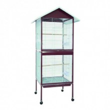 BİRDLİFE KUŞLAR İÇİN SALMA KAFES 60X60X167CM İKİ KATLI 