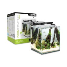 Aquael Fish Shrimp Set Smart Duo 35 Akvaryum Siyah