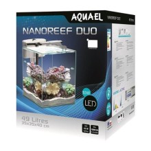 Aquael Set Nano Reef Duo 30 DENİZ Akvaryumu Beyaz