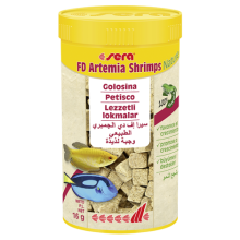 sera FD shrimp (artemia) nature - 250 ml