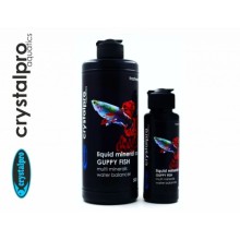 CRYSTALPRO GUPPY MINERALS  125 ML / Tatlı su lepistes balıkları, kabuklu canlılar ve omurgasızlar için gereken minerallerin dengeli karışımı.