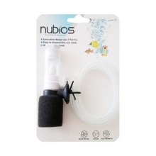 NUBIOS Hava ile çalışan fanus filtresi/ Fanuslar için mini filtre Havala motoru ile çalışır (dahil değildir) Boyutlar: 10 x 3cm İçerik: Sünger ve hortumu