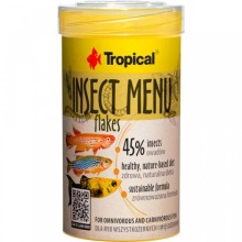 TROPICAL INSECT MENU FLAKES 250ML/50GR