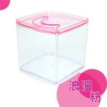 Ista Stylish Display Case Kare Tank Pembe Betta Kabı Fanus/ 15,2x14.5cm 