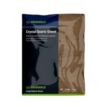 Dennerle Crystal Quartz Gravel Dark Brown 5 kg (1-2mm) Akvaryum Kumu