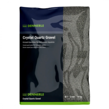 Dennerle Crystal Quartz Gravel Diamand Black 10 kg (1-2mm) Akvaryum Kumu