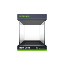 Dennerle NANO Cube 10 L / 20x20x25cm Panoramik cam panelli yüksek sınıf nano tan
