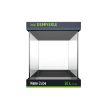 Dennerle NANO Cube 20 L / 25x25x30cm Panoramik cam panelli yüksek sınıf nano tan