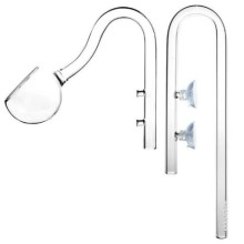 AQUAPRO Poppy Glass Pipe 12mm Dış Filtre Cam Emiş Basış Borusu Seti / Premium Serisi