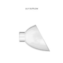 AQUAPRO Lily Flow S 12mm Çıkış Borusu  (Akrilik) / Dış Filtre Basış Borusu Premium Serisi