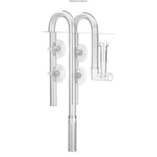 AQUAPRO Flow+ 12mm (12/16 mm) Dış Filtre Akrilik Emiş Basış Borusu Seti Su Üstü Skimmerlı / Premium Serisi