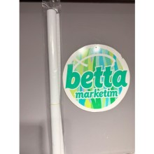 Arka Fon ( BEYAZ ) Yapışkanlı  150X60cm