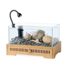 Jeneca XL-40 Akvaryum+Dekor 31x21x18,5 Cm (6,2L) Dekar + Standat +Led +Kum Set