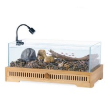 Jeneca XL-50 Akvaryum+Dekor 42,3x25,2x18,5 Cm (11L) Dekar + Standat +Led +Kum Set