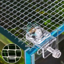 Şeffaf 2 li Balık Zıplama Önleyici Ağ Montaj Klipsi /