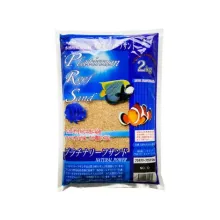 Jun Platinum Reef Sand 2Kg No :0 (0.1-1mm) -Reef tankları için Özel Doğal Canlı Kum 