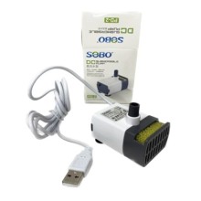 Sobo DC Kafa Motoru 200 lt/h 1 W Ön Filtreli /USB ile çalışır /Usb Adaptörü Kutudan çıkmamaktadır