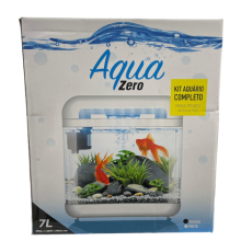 AQUA ZERO ES-260 NANO WATERFALL FİLTRELİ DEKORATİF AKVARYUM 7L WHİTE  26 x130 x 29,5cm 