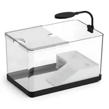 HAQOS TURTLE SIMPLE 30 PLASTİK BAHÇE LED AYDINLATMALI 30X19X18,5CM