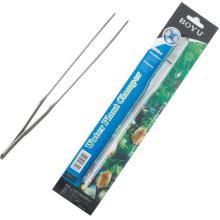 WPC-1 BOYU METAL BİTKİ MAŞASI DÜZ – SİVRİ UÇLU ÇELİK AKVARYUM BİTKİ MAŞASI (27 CM)